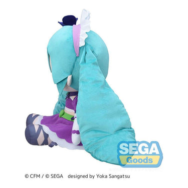 Character Vocal Series 01: Hatsune Miku Fuwa Petit Plush Figure Hatsune Miku x Love and Berry Dress Up and Dance! Sparkly Purple 40 cm - The Happy Toy Store